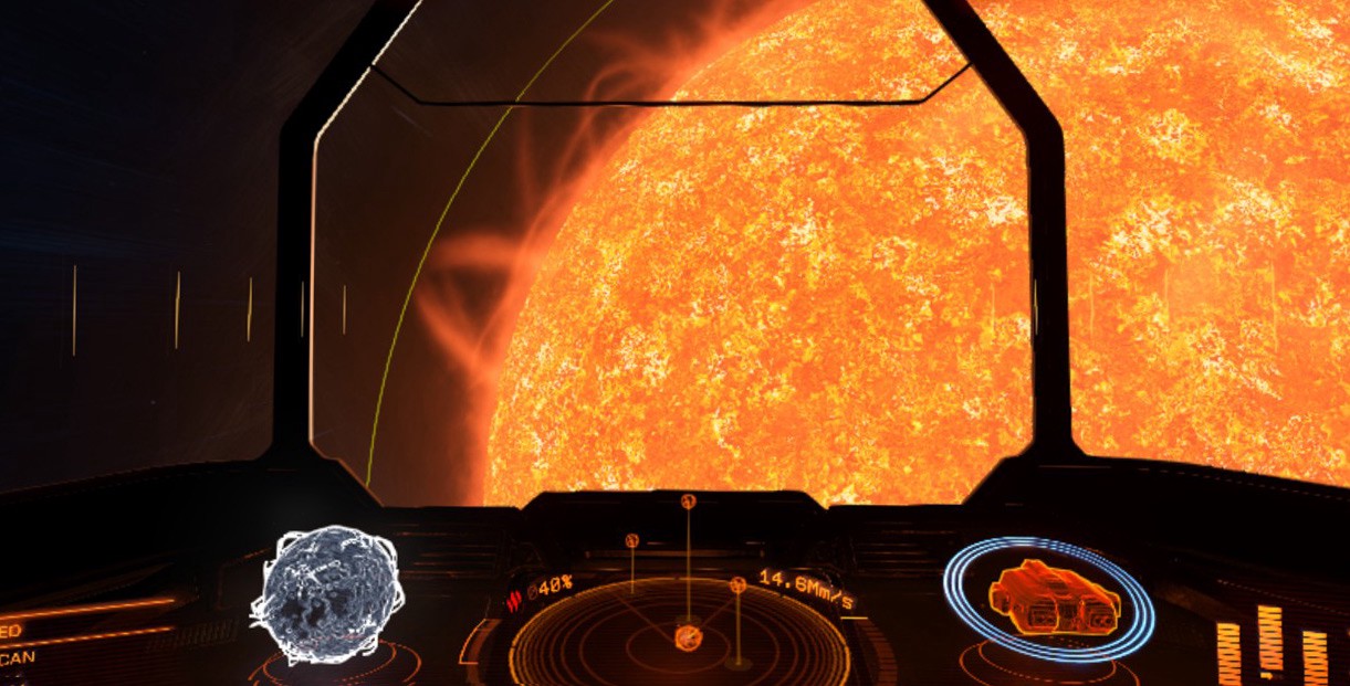 Traveling the stars in Elite Dangerous